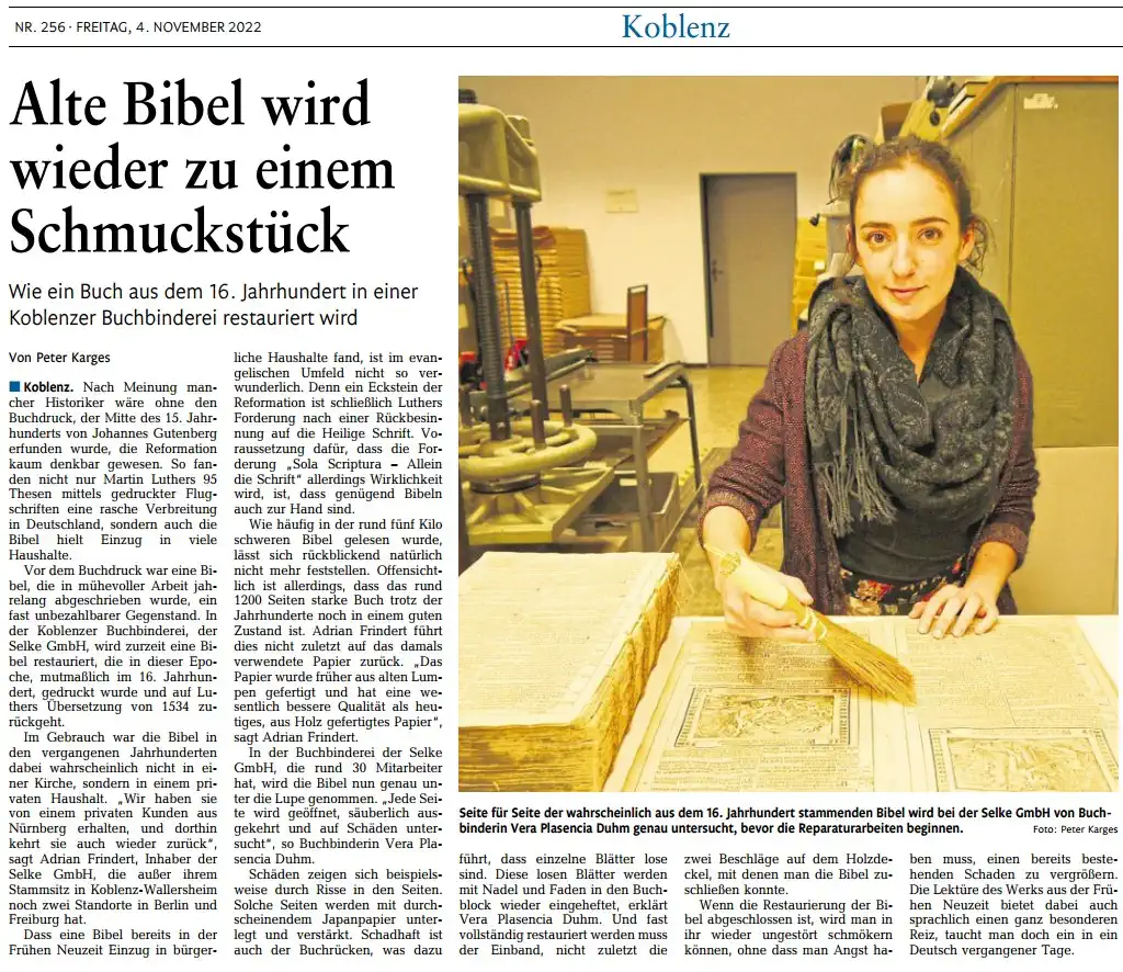 Rheinzeitung 04.11.2022